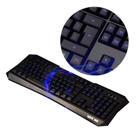 Illuminated Backlight LED USB Gaming Keyboard