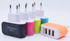 Portable 3 USB Port EU US Plug Wall Travel Charger